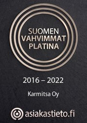 Suomen vahvimmat platina 2016-2022 Karmitsa Oy